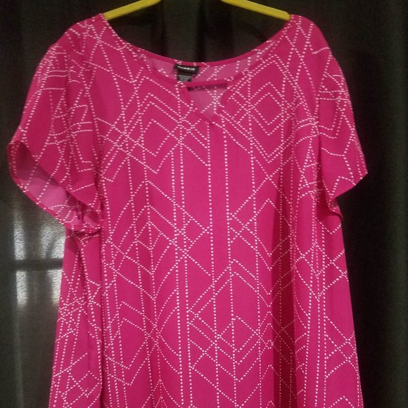 Torrid Magenta Blouse